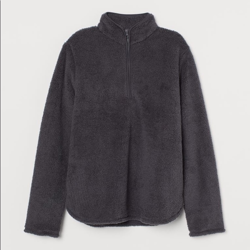 Faux Shearling Sweater